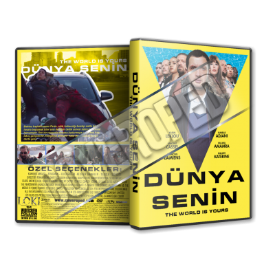 Dünya Senin - The World Is Yours 2018 Türkçe Dvd cover Tasarımı